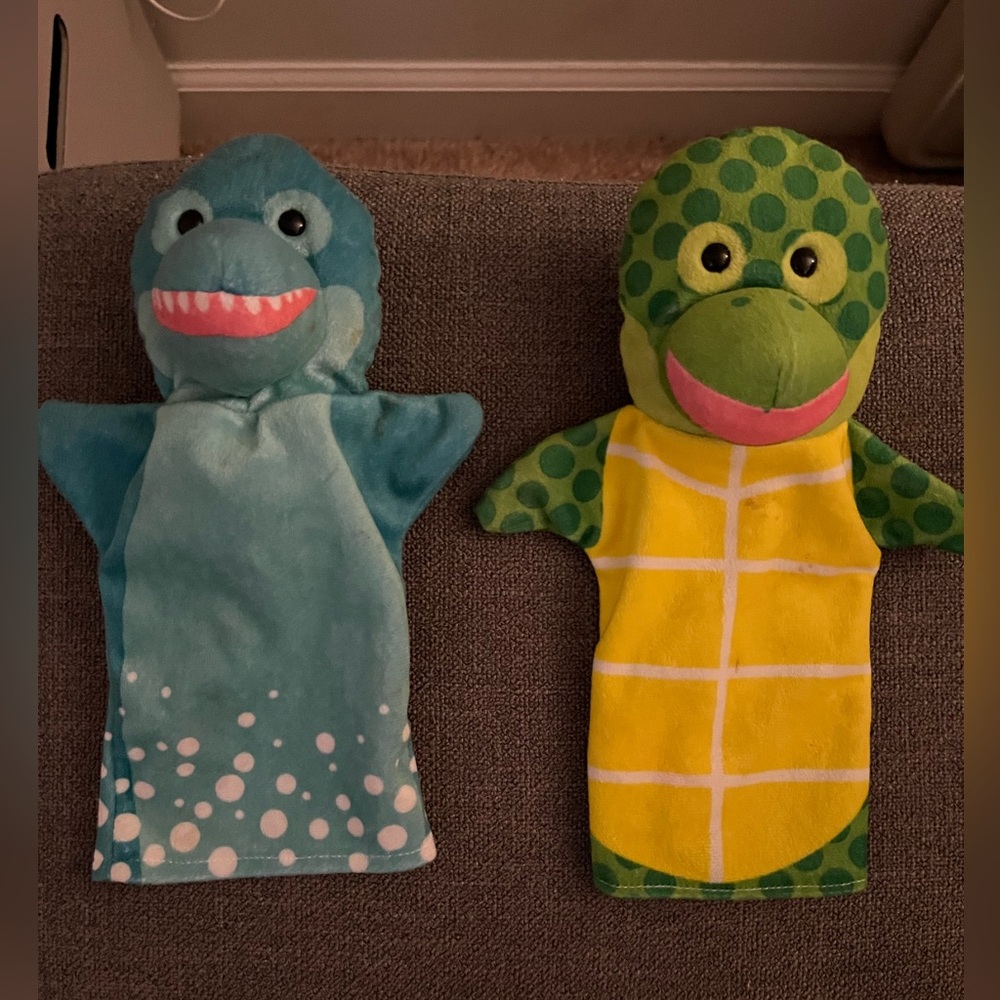 Hand puppets and Finger puppets